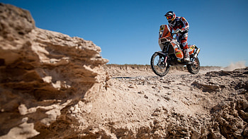 Stones, Motorcycles, Relief, Motorcycle, Racer, Rally Dakar, Dakar Rally HD wallpaper