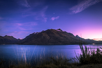Nature, Mountain, Lake, Wakatipu, New Zealand HD wallpaper
