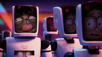 The Mitchells vs. the Machines, Animated film, Netflix original, Family adventure HD wallpaper