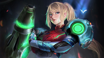 Samus Aran Metroid HD wallpaper