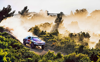 Peugeot 3008DKR, Dakar Rally HD wallpaper