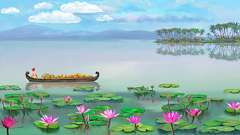 Take a relaxing tropical trip on the river full of exotic Kerala boats. Enjoy the Â· Dream Holiday screensaver for Windows and live ... HD wallpaper