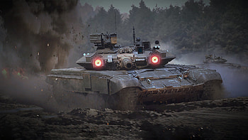 T90A war thunder background, War Thunder HD wallpaper