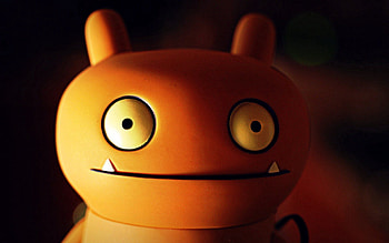 Dark, Miscellanea, Miscellaneous, Eyes, Toy, Teeth HD wallpaper