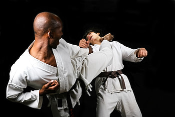Kick, Karate HD wallpaper