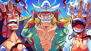 Anime, One Piece, Shanks (One Piece), Edward Newgate, Monkey D. Luffy HD wallpaper