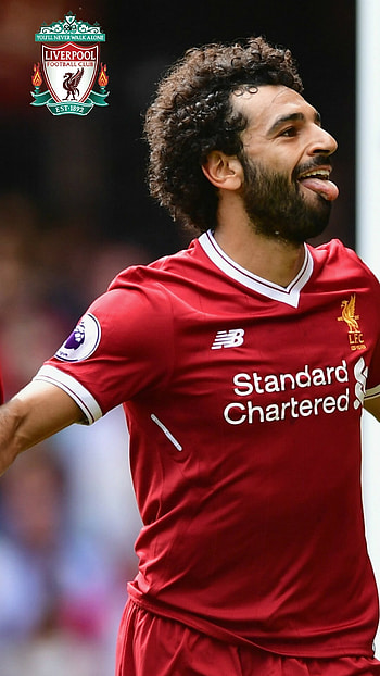 Mohamed Salah, Liverpool , Android-friendly, Stylish background HD phone wallpaper