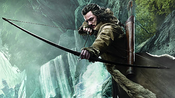 Desolation of Smaug, Windows 10 theme, Cinematic enchantment, Epic fantasy HD wallpaper
