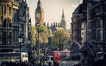London cityscape, England , Beautiful metropolis, Urban architecture HD wallpaper
