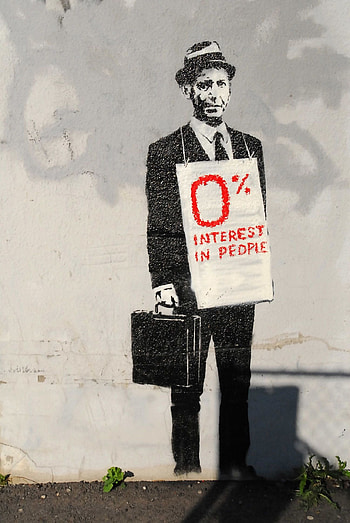 Zero Interest in People, Banksy HD phone wallpaper