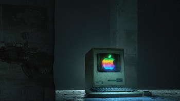 Apple 3, apple, artist, artwork, digital-art, behance, computer HD wallpaper