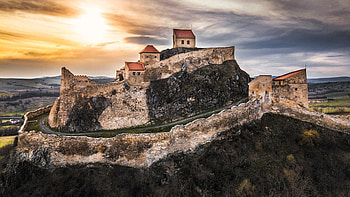 Rupea Citadel, Romania HD wallpaper