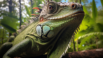 Majestic Iguana – Exotic Reptile Background, Animal, iguana HD wallpaper