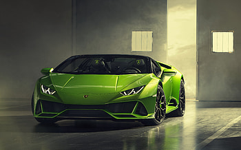 2019 Lamborghini Huracan Evo Spyder Front, lamborghini-huracan-evo-spyder, lamborghini-huracan-evo, lamborghini-huracan, lamborghini, 2019-cars, cars HD wallpaper