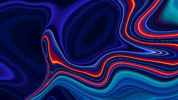 Flowing Lines, abstract, lines, artist, artwork, digital-art HD wallpaper