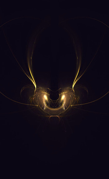 Abstract, Dark, Lines, Fractal, Glow, Confused, Intricate HD phone wallpaper