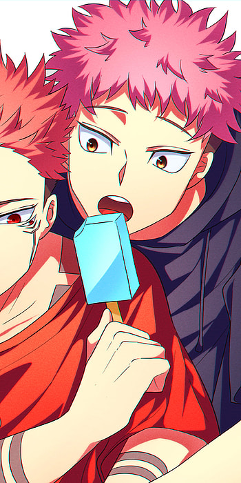 Popsicle Break — Jujutsu Kaisen , Anime, Jujutsu Kaisen HD phone wallpaper