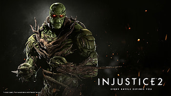 Injustice 2 Swamp Thing, animes, artbooks, books, video games, collector HD wallpaper