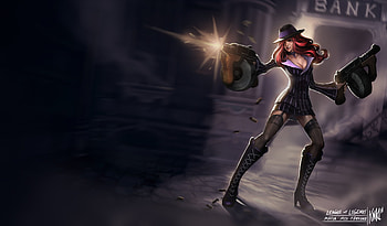 Miss Fortune League Of Legends Fan Art, miss-fortune-league-of-legends, league-of-legends, games, artist, artwork, digital-art, fantasy-girls, deviantart HD wallpaper