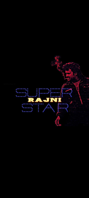 Rajnikanth, electric blue, performing arts HD phone wallpaper