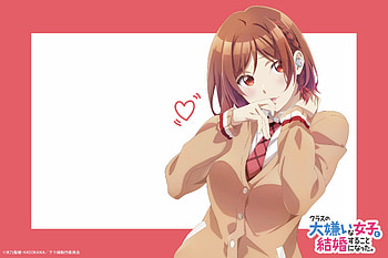 Anime, I'm Getting Married to a Girl I Hate in My Class, Akane Sakuramori HD wallpaper