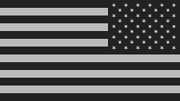 ACIREMA fo SETATS DETINU, flag, monochrome, USA, simple HD wallpaper