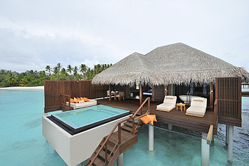 Jacuzzi, Palms, Interior, Miscellanea, Miscellaneous, Ocean, House, Island, Pillows, Cushions, Pool, Maldives, Sofas HD wallpaper