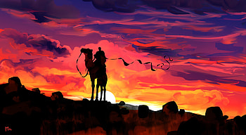 Runaway, artist, digital-art, behance, artwork HD wallpaper
