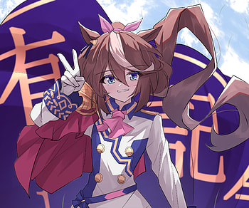 Tokai Teio, Tokai Teio, Anime, Uma Musume: Pretty Derby HD wallpaper