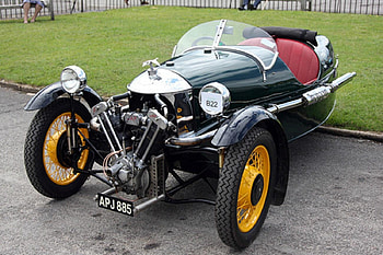 1933 Two Seater Aero Sports, beautiful, twin, morgan, vintage HD wallpaper