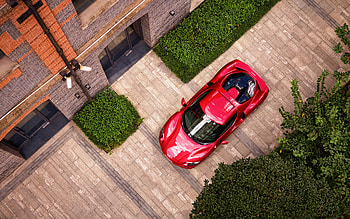 Ferrari 296 GTB, , supercars, 2022 cars, aerial view, F171, 2022 Ferrari 296 GTB, italian cars, Ferrari HD wallpaper