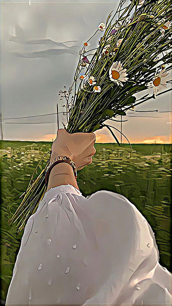 Aesthetic, flowers HD phone wallpaper