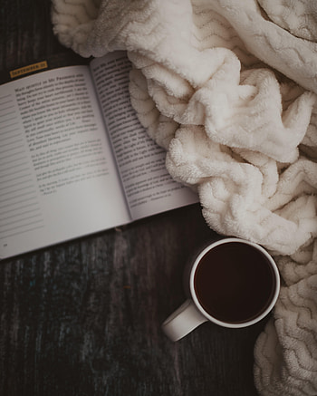 Miscellanea, Miscellaneous, Cup, Book, Tea, Coziness, Comfort, Plaid HD phone wallpaper