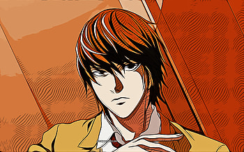 Light Yagami, Death Note, , vector art, Light Yagami drawing, creative art, Light Yagami art, vector drawing, anime characters, Yagami Light, Death Note characters HD wallpaper