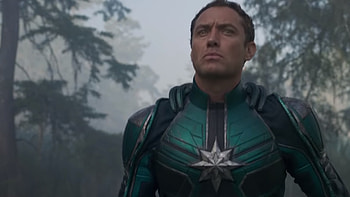 Jude Law, Captain marvel film, Mysterious character, Exciting storyline HD wallpaper