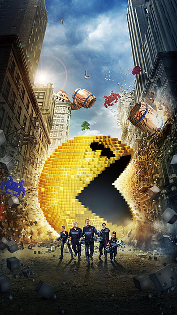Pixels (2022) movie HD phone wallpaper