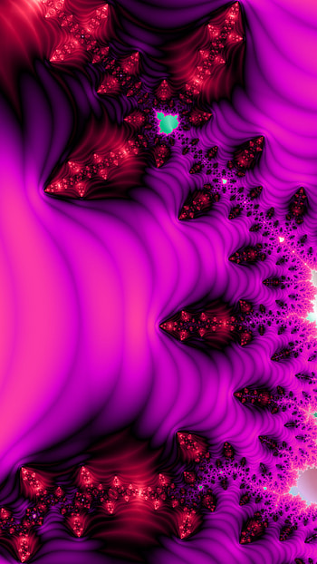Vertical Fractal Background for Smart - Pink, Purple and Red, purple, CGI, pattern, psychedelic, trippy, Abstract, fractal, abstract purple HD phone wallpaper