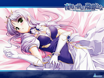 Feena fam earthlight, night, cute, blue hair, girl, long hair, dress, crown, princes, tiara, anime, yoake mae yori ruri iro na, green eyes HD wallpaper