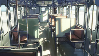 in the train, other, , anime, 5 centimeters per second HD wallpaper