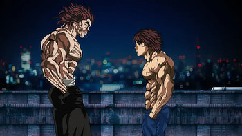 Baki and Yujirou Hanma, Baki Hanma (Character), Yujiro Hanma, Anime, Baki Hanma HD wallpaper