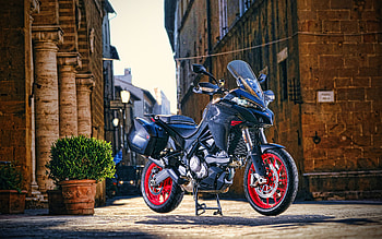 Ducati Multistrada V2, , street, 2022 bikes, superbikes, 2022 Ducati Multistrada V2, italian motorcycles, Ducati HD wallpaper