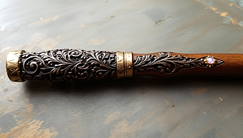 Ornate Wand Design - Ultra, wand, craftsmanship, vintage design HD wallpaper