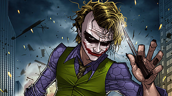 Joker Gotham King , joker, superheroes, artwork, artist, deviantart HD wallpaper