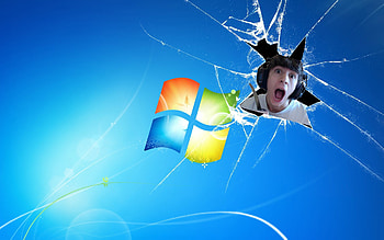 Favij Windows 7, funny, Windows 7 HD wallpaper