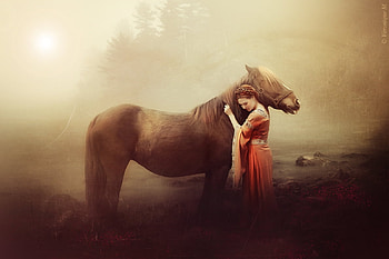 *, lady, model, fantasy, art HD wallpaper