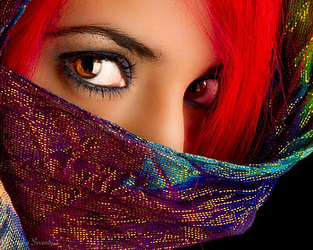 The Look, eyes, looks, brown, beautiful HD wallpaper