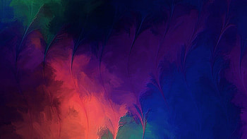 Colorful Paint Art Stains Abstraction Abstract HD wallpaper