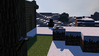 Snow, Video Game, Minecraft, Mojang, Pickaxe, Steve (Minecraft) HD wallpaper