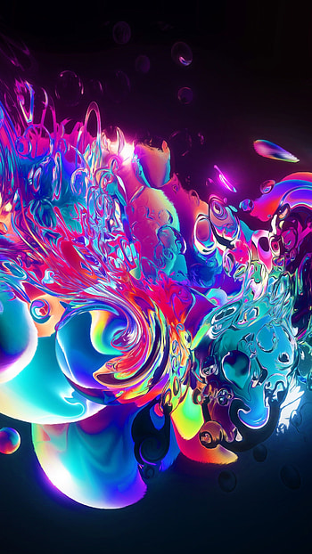 Liquid blast, Graphic HD phone wallpaper