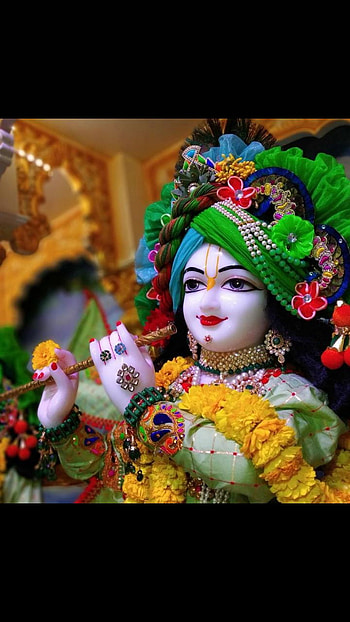 krishna, eye, neck HD phone wallpaper